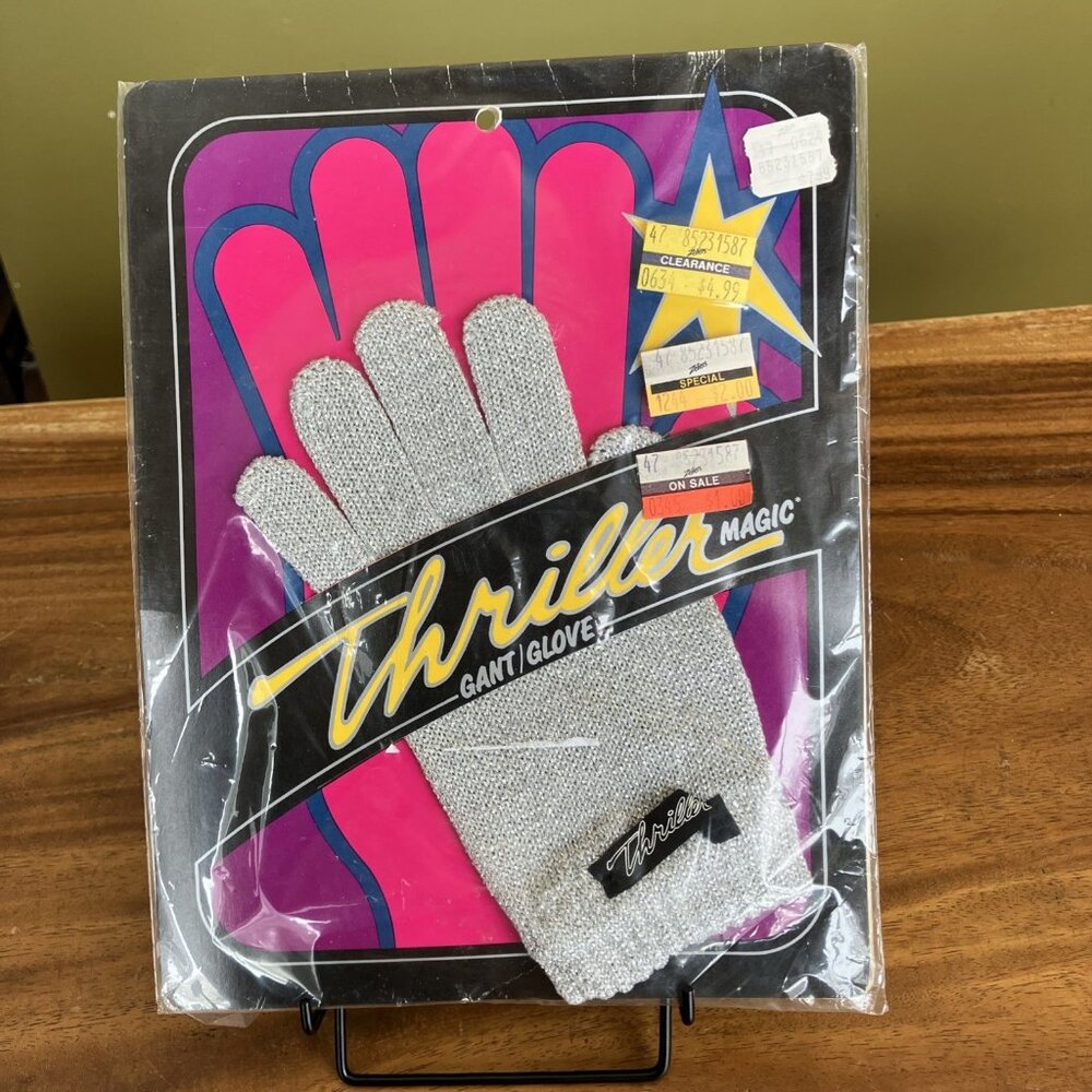 Vintage 1980s Michael Jackson Thriller Magic Glove Gant